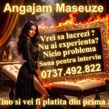 Maseuze cu sau fara experienta 18-45 de ani pentru masaj erotic